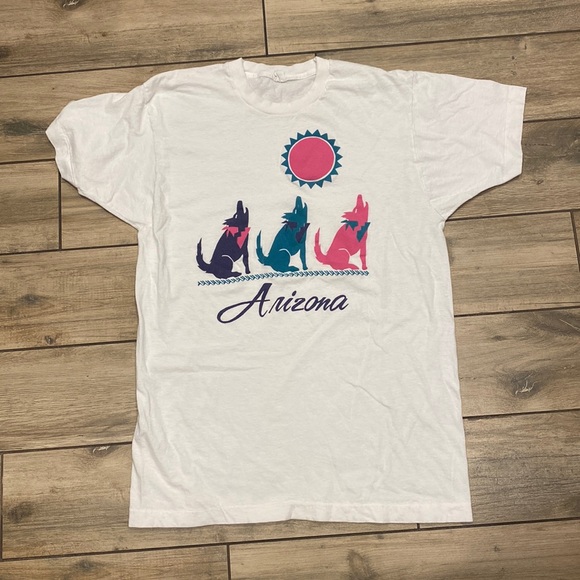 Fruit of the Loom Other - Vintage Single Stitch Arizona Tee Size L